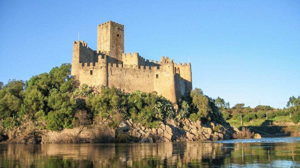 Almourol Castle in Santarém