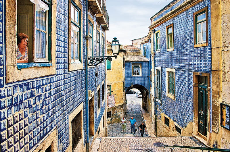 Alfama Lisbon Portugal