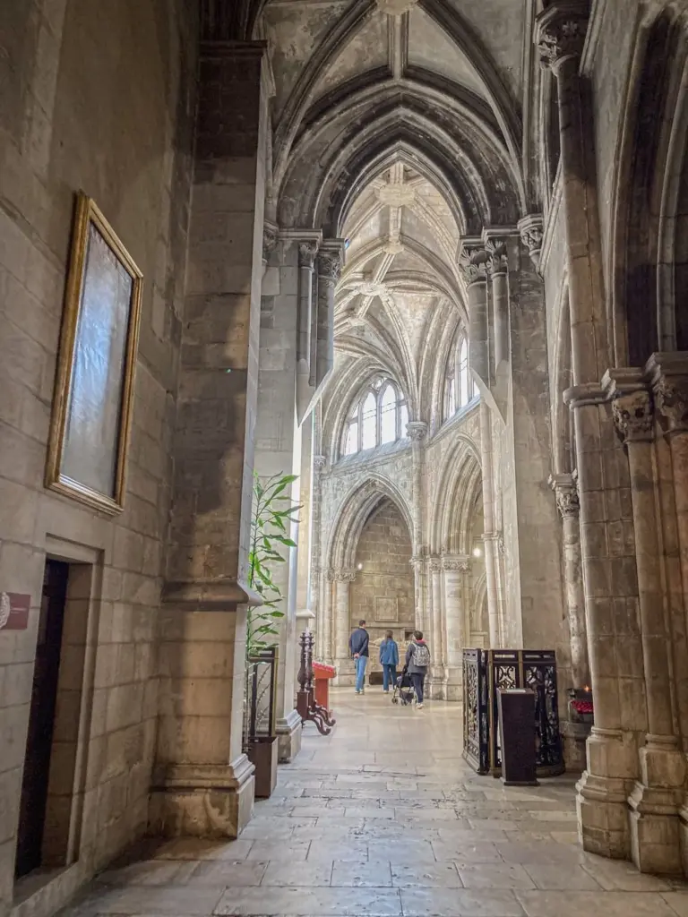 Inside Lisbon Cathedral