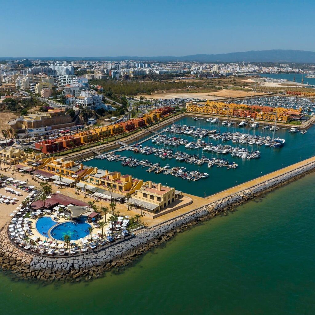 Yachthafen in Portimão, Portugal