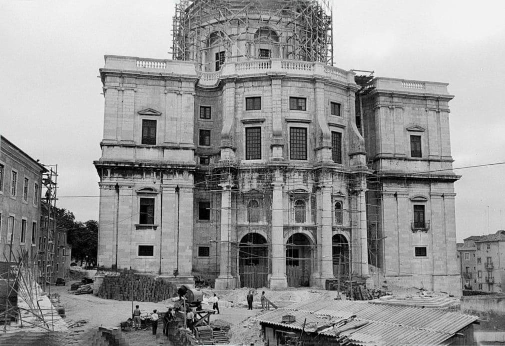 Nationales Panteon Lissabon Bau