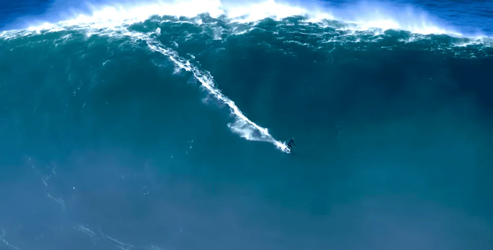 Steudtner Nazare Wave Record
