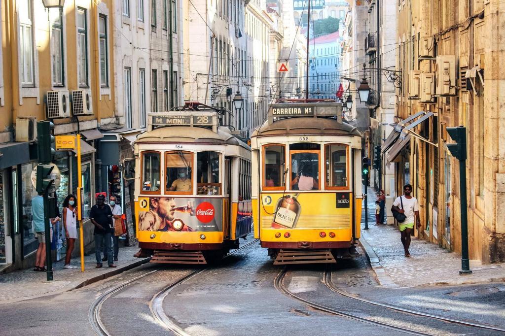 Tram-28-Alfama Lisbon