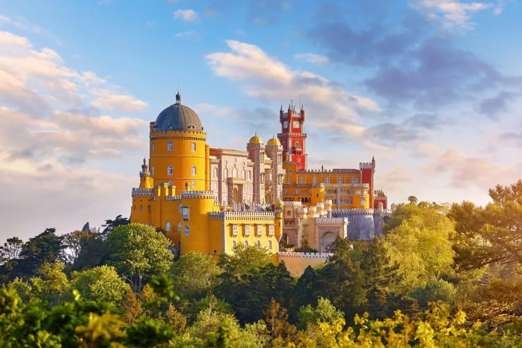 Pena Palace, Sintra — 15 km from Cascais, UNESCO World Heritage Site since 1995