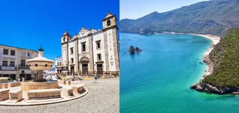 Évora UNESCO heritage and Setúbal coastal private tour