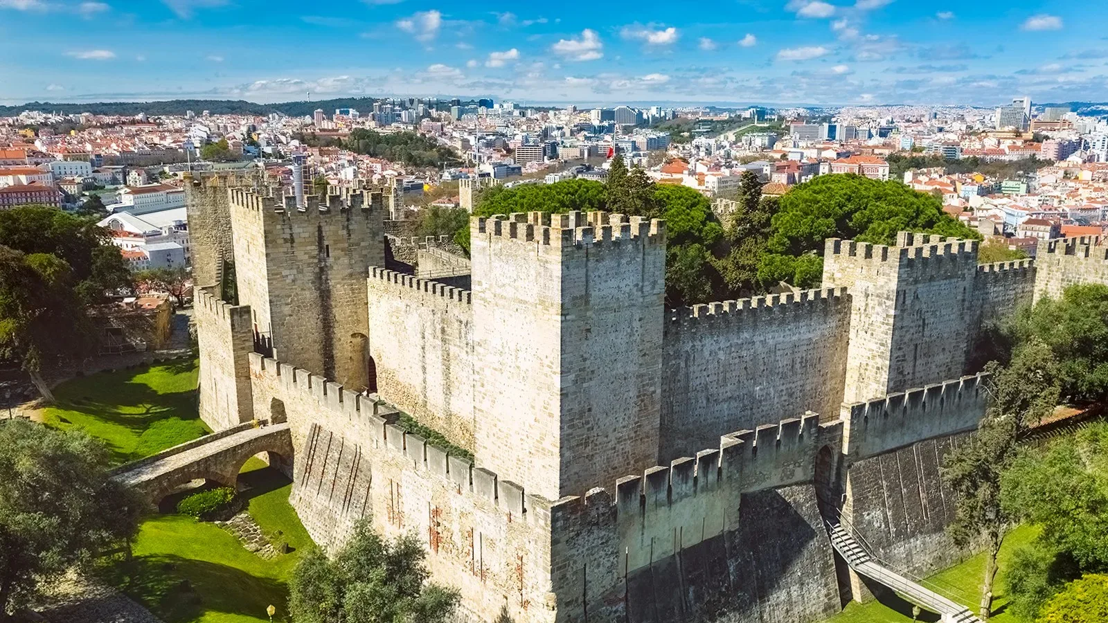 Castelo de São Jorge Lissabon Festung aus dem Jahr 985 n. Chr