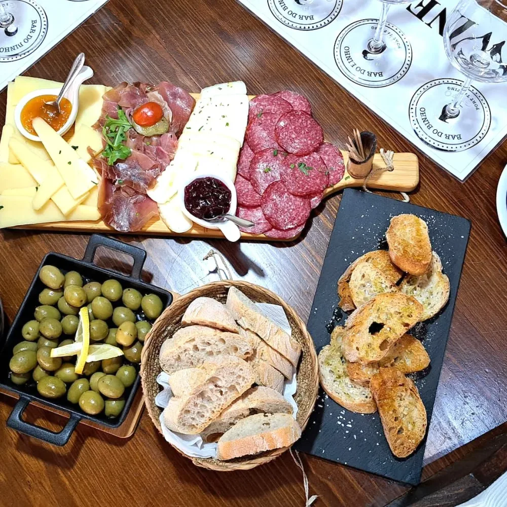 wine tasting tapas